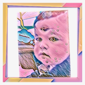 Retrato Abstracto De Mi Primo Bastian Lamodaloestodo - Picture Frame #212368