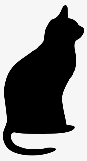 Clip Art Library Download Black Cat Clipart Png - Cat Silhouette Clip Art Png #212445