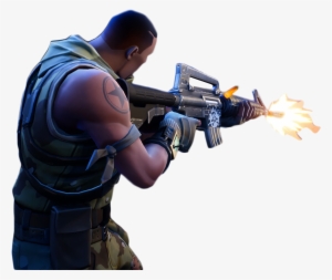 Fortnite - Fortnite Person Shooting Png #212622
