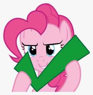 Pinkie Pie Checkmark - Pinkie Pie Approves #212887