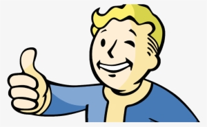 Jpg Library Stock Fallout Transparent Cartoon - Fallout Thumbs Up Gif #212980