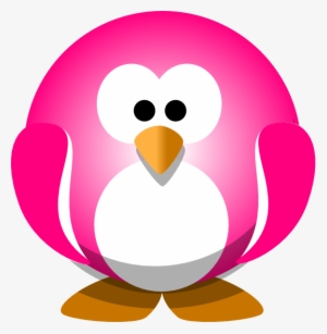 Image - Cute Pink Penguin Cartoon #212984 Image - Cute Pink Penguin Cartoon #212984