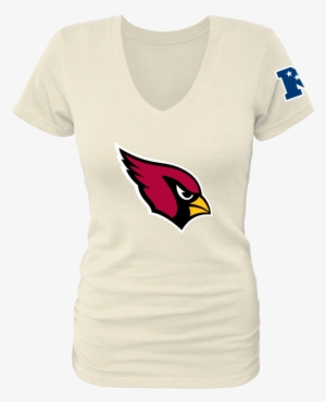 Women's Arizona Cardinals Design Your Own V Neck Tri - T Shirt V Neck Designs #213047