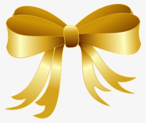 Ribbon Celebration Christmas Decoration De - Christmas Clip Art Gold #213296