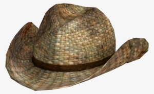 Rattan Cowboy Hat - Rattan Cowboy Hat Fallout New Vegas #213498