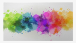 Poster Linea Watercolor Background • Pixers® - Linea Multicolor Acuarela #213810