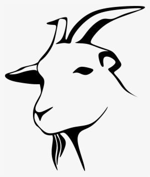 Goat Png Transparent Svg Royalty Free - Goat Line Art #213813