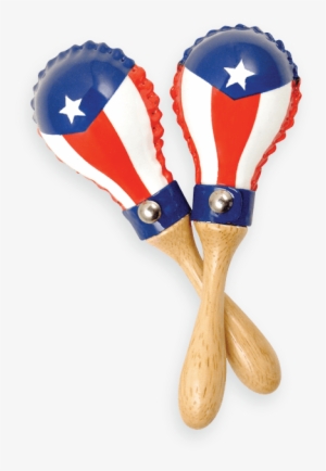 Latin Percussion Lp285-pr Mini Rawhide Maracas Prflag #213867