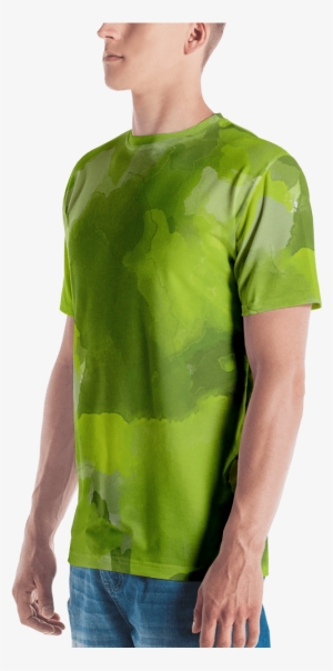 Lime Green Watercolor T Shirt T Shirt Zazuze #213960