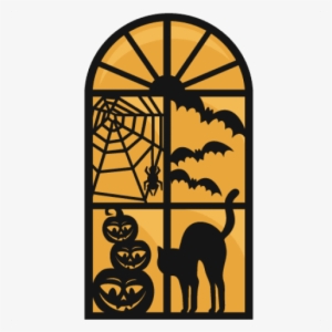 Free Png Large Halloween Window Png Images Transparent - Halloween Window Clipart #214064