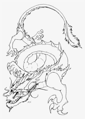 Chinese Dragon - Sketch #214114