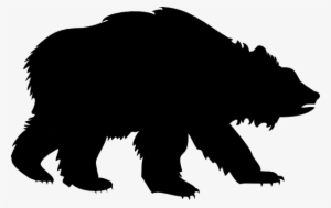 Black Bear Svg Clip Arts 600 X 379 Px #214169