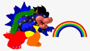 Rainbow Dark Bowser - Morton Koopa Sr #214687