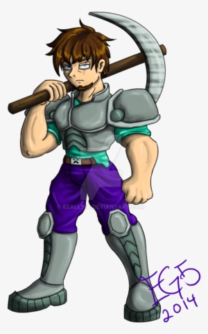 Clip Art Black And White Library Capt Steve By Dark - Steve Minecraft Anime #214906