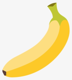 This Is A Drawing Of A Single Banana - Banana Icono #215156