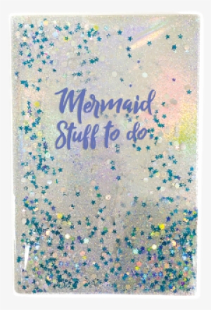 Picture Of Mermaid Floating Glitter Journal - Skinnydip Liquid Glitter Journal #215479