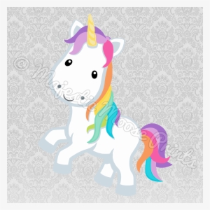 Royalty Free Cartoon Stock Unicorn Designs - Unicorns And Rainbows To Print #215552
