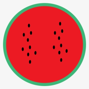 Watermelon Slice Illustration Png - Circle #215596