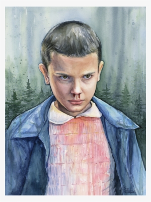 Click And Drag To Re-position The Image, If Desired - Eleven From Stranger Things #215851