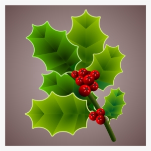 This Free Icons Png Design Of Holly Branch 3 #215873