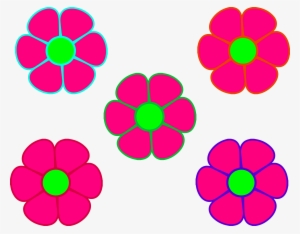 Free Clipart Png Flowers - 5 Flowers Clipart Png #215922