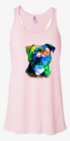 Watercolor Pit Bull - Shirt #216103