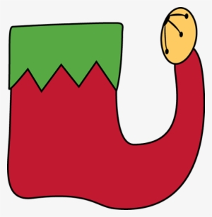 Christmas Clip Art - Elf Shoe Clipart #216317