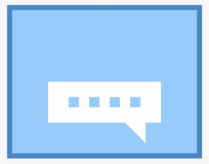 15 Iphone Text Bubble Png Blue For Free Download On - Subtitle #216893