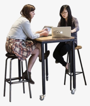 Hombre 544 - People Sitting At Table Png #217037