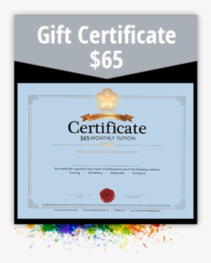 Gift Certificate Half Month With Box - Gift #217486