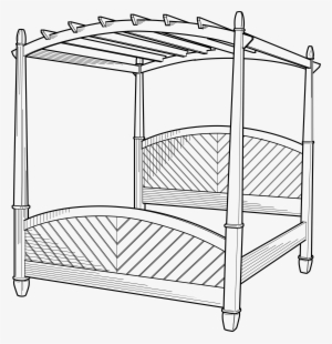 Clipart - Clip Art Bed #217902