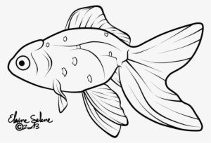 Free Library Moucho Lines By Elaineselenestock On Deviantart - Gold Fish Line Drawing #218020
