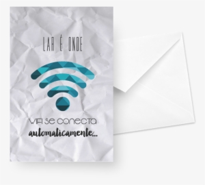 Cartão Wifi Doce Lar De Pricilla Calaçana - Paper #218170