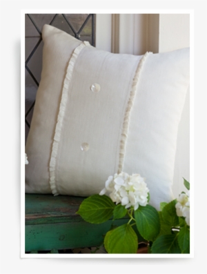 Hampton Cream Porch Pillow - Joss & Main Irenee Linen Throw Pillow #218194