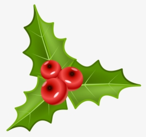 Holley Clipart Advent - Holly And Berries Png #218449