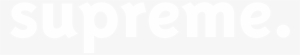 Supreme - - Transparent Supreme Logo Black #218469