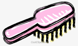 Brush Clipart Bathroom - Hair Brush Clipart Png #218616