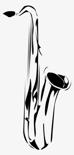 Saxophone 3 Svg Clip Arts 282 X 595 Px #218642