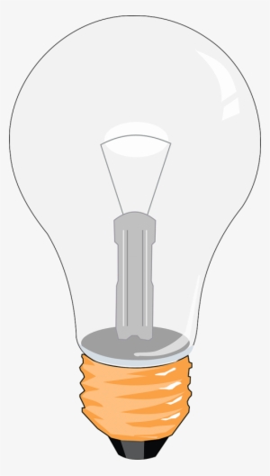 Bulb Clipart Moving Light - Incandescent Light Bulb #218782