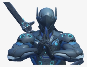 Genji Vector Sentai - Overwatch Genji Carbon Fiber #218804