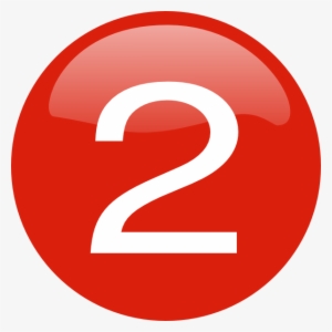 Number 2 Button Svg Clip Arts 600 X 600 Px #219022