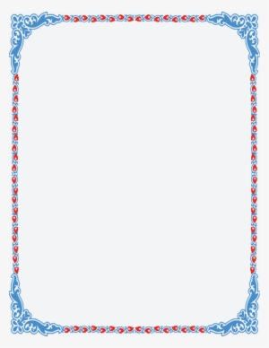 Image Result For Pretty Color Page Borders Clip Art - Invitation Card Border Png #219271