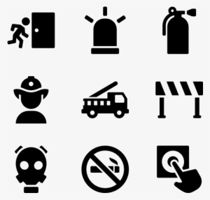 Fire Fighting 30 Icons - Baby Shower Icon #219288