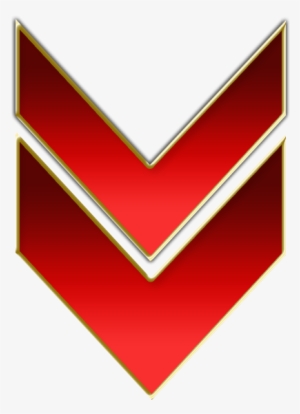 Double Arrow Red Down - Red Arrow Down Png #219308
