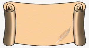 Scroll Paper Pen Parchment Old Scroll Scro - Paper #219785