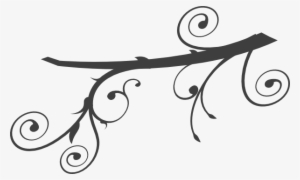 Branch Swirl Clip Art At Clker - Swirl Tree Branch Clipart #219914