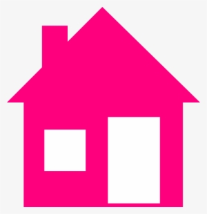 Pink House Clip Art At Clker - Pink House Clipart #219951