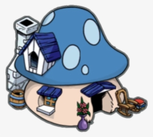 Grandpa Smurfs Hut Is Also Available In The Mountains - Smurf Houses #2100243