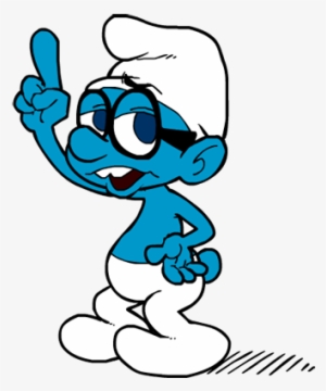 49 Kb Png - Smurf Hand Up #2100376
