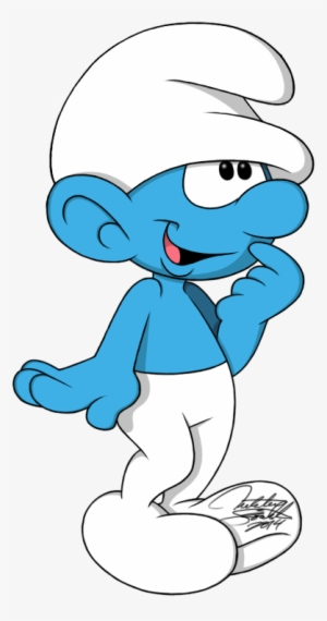 Smurfs Clipart Gullible - Hupikék Törpikék Ügyifogyi #2100453